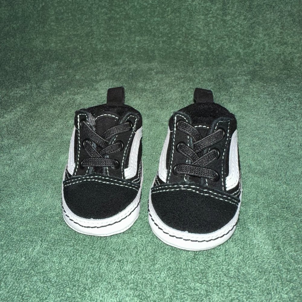 VANS INFANT OLD SKOOL CRIB SHOE